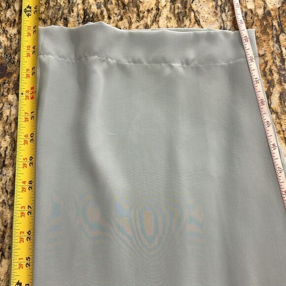 Soft Surroundings Silk High Waisted Straight Leg Lounge Ankle Pants Size L - Picture 9 of 10